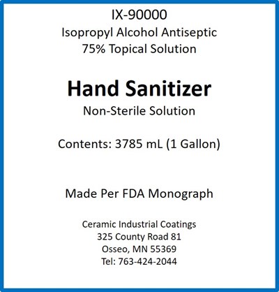 3785ml Front Label (3785ml Front)